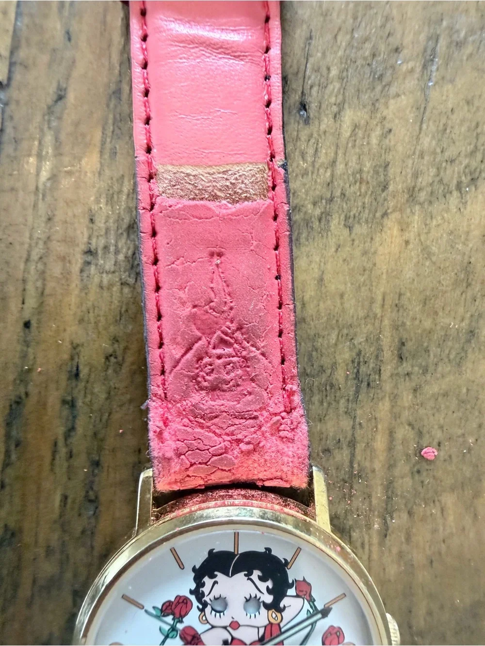 Vintage 1994 Betty Boop Moving Eyes Watch Working